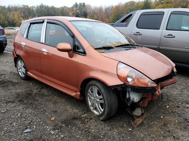 JHMGD38677S007974 - 2007 HONDA FIT S 橙色 照片 1