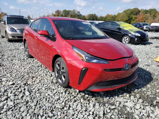 JTDKARFU8L3123634 - 2020 TOYOTA PRIUS L RED photo 1