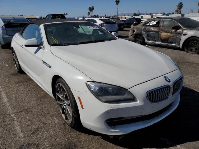 WBALZ3C54CDL70678 - 2012 BMW 650 I WHITE photo 1