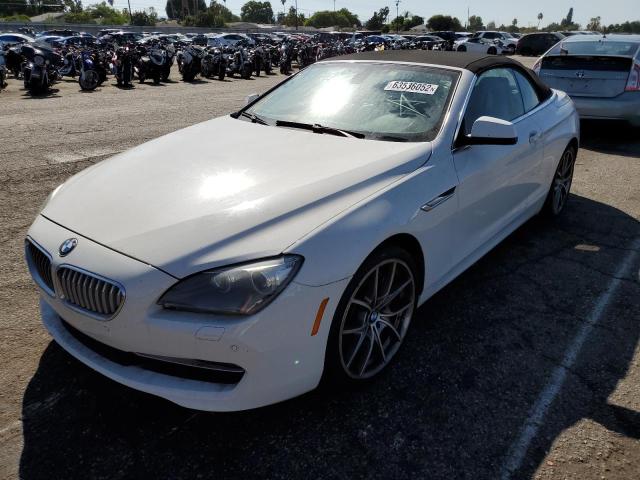 WBALZ3C54CDL70678 - 2012 BMW 650 I WHITE photo 2