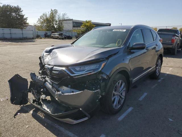 5J6RT6H94NL038383 - 2022 HONDA CR-V TOURI GRAY photo 2