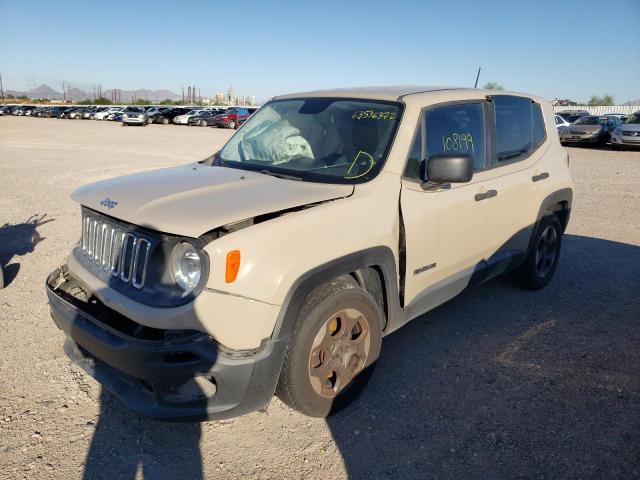 ZACCJAAT0FPB70162 - 2015 JEEP RENEGADE S TAN photo 1