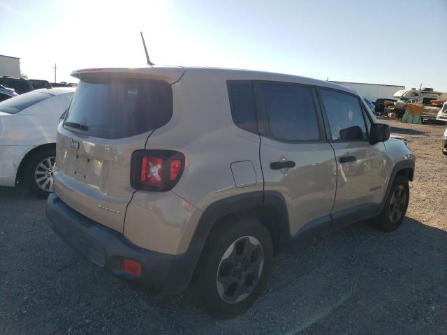 ZACCJAAT0FPB70162 - 2015 JEEP RENEGADE S TAN photo 3