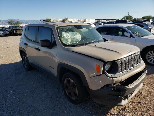 ZACCJAAT0FPB70162 - 2015 JEEP RENEGADE S TAN photo 4