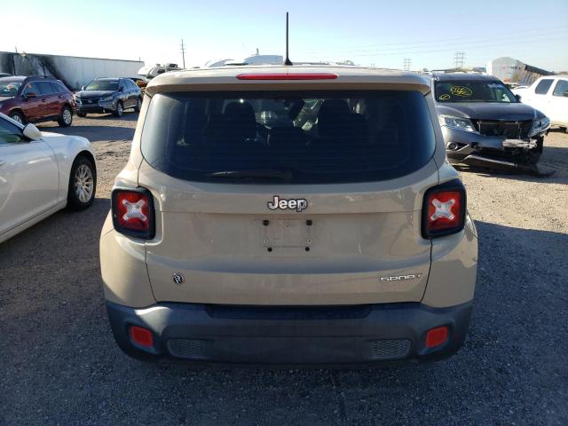 ZACCJAAT0FPB70162 - 2015 JEEP RENEGADE S TAN photo 6