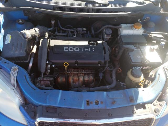 KL1TD66E69B341810 - 2009 CHEVROLET AVEO LS 蓝色 照片 7
