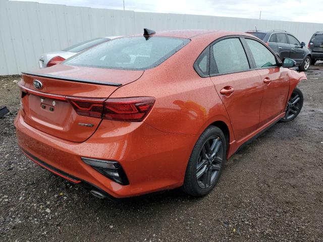 3KPF34AD6LE200144 - 2020 KIA FORTE GT L ORANGE photo 4