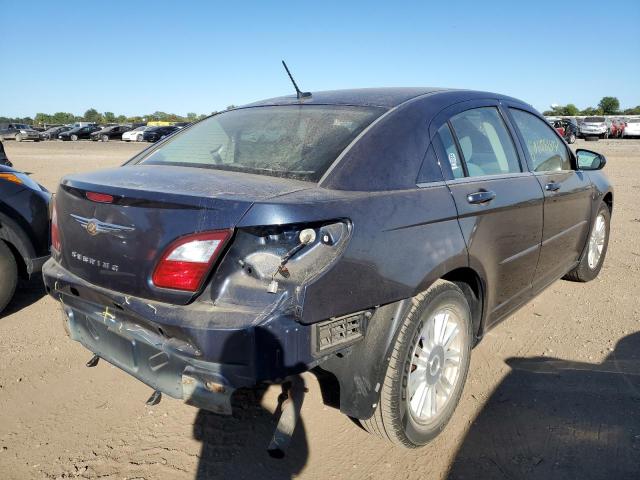 1C3LC56K77N644719 - 2007 CHRYSLER SEBRING BLUE photo 4