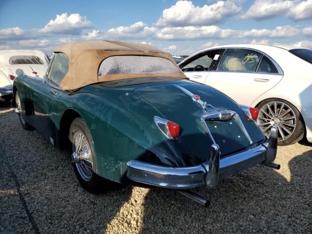 T831963DN - 1960 JAGUAR XK 150 GREEN photo 3