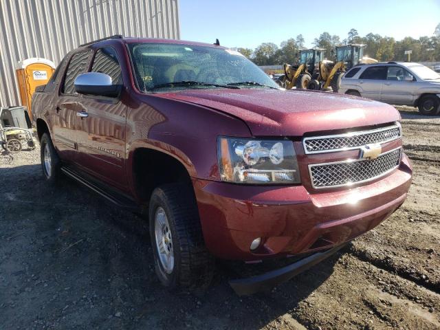 3GNFK12348G270929 - 2008 CHEVROLET AVALANCHE MAROON photo 1