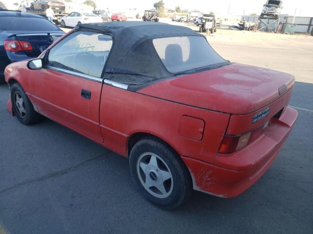 JG1MR3367MK612112 - 1991 GEO METRO LSI RED photo 3