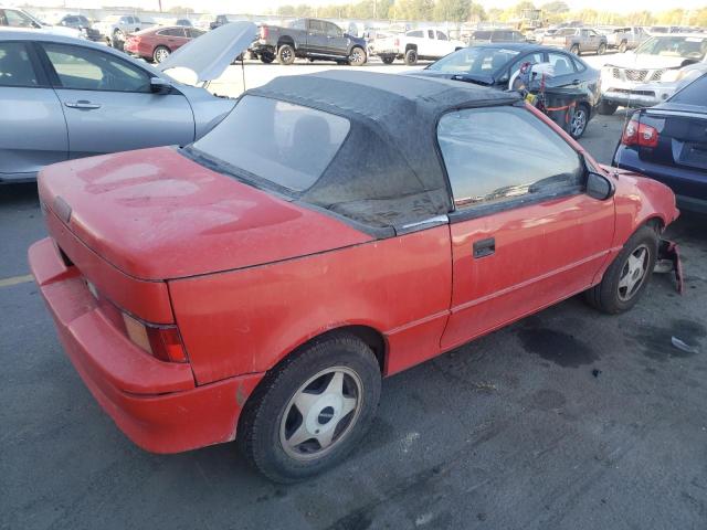 JG1MR3367MK612112 - 1991 GEO METRO LSI RED photo 4