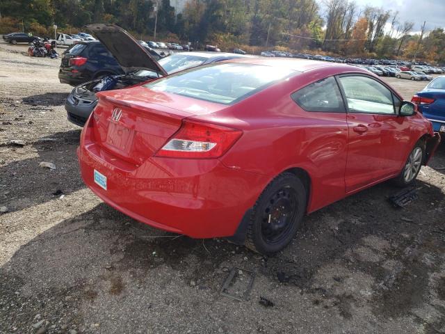 2HGFG3B11CH533005 - 2012 HONDA CIVIC EXL 红色 照片 4