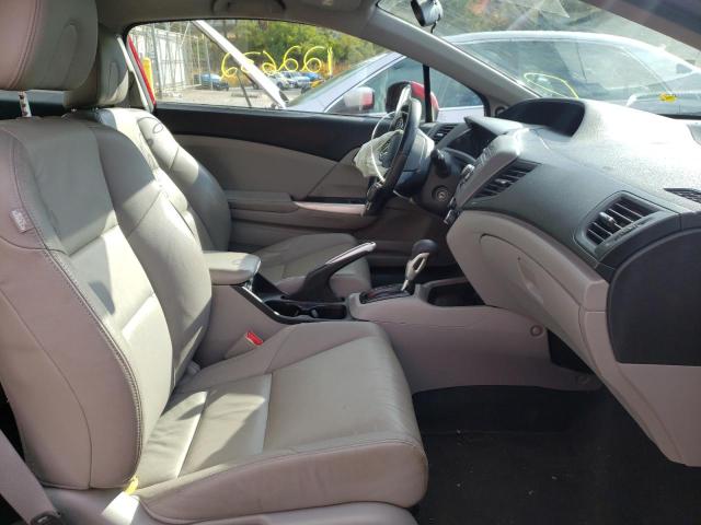 2HGFG3B11CH533005 - 2012 HONDA CIVIC EXL 红色 照片 5