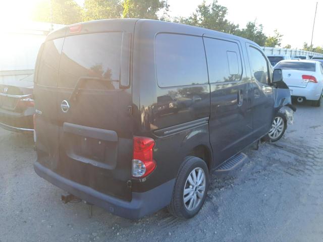 3N8CM0JT6EK690352 - 2014 NISSAN NV200 TAXI BLACK photo 4