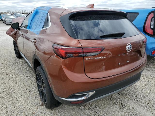 LRBFZNR47ND047530 - 2022 BUICK ENVISION E BROWN photo 3