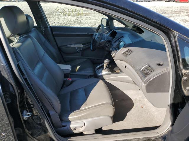 2HGFA16948H350842 - 2008 HONDA CIVIC EXL 黑色 照片 5