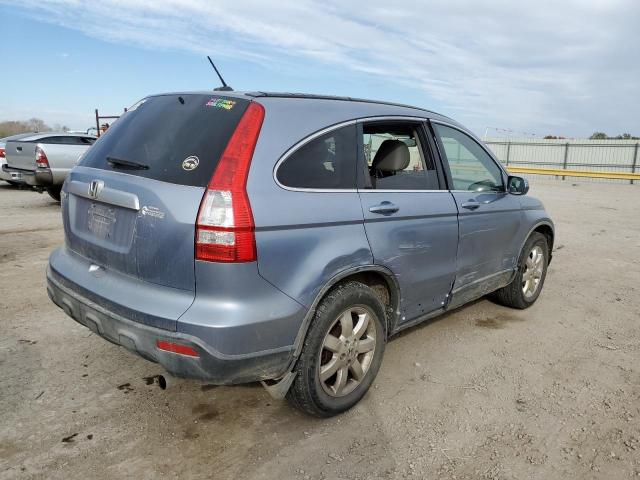 JHLRE48777C088817 - 2007 HONDA CR-V EXL BLUE photo 4