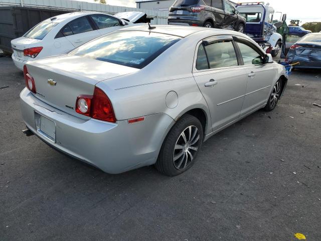1G1ZC5EU3BF147283 - 2011 CHEVROLET MALIBU 1LT 银色 照片 4