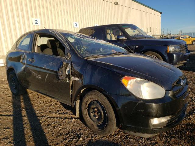 KMHCN35CX8U097257 - 2008 HYUNDAI ACCENT BAS BLACK photo 1