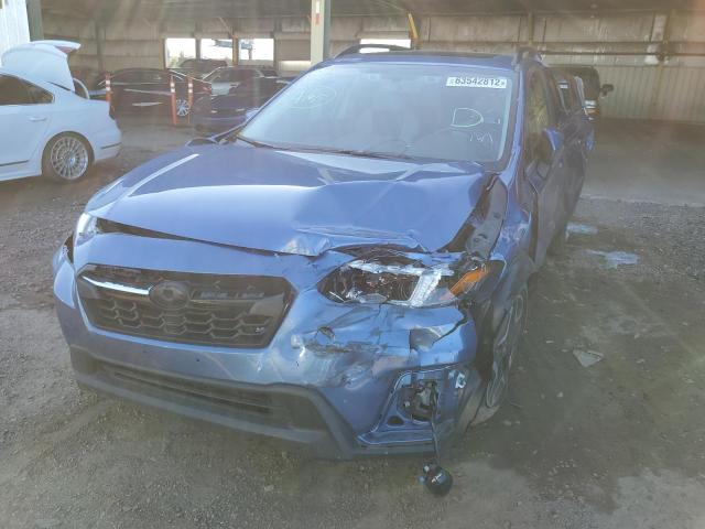 JF2GTANC9KH345659 - 2019 SUBARU CROSSTREK BLUE photo 9