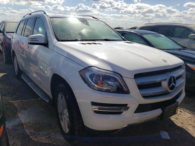 4JGDF2EEXEA306622 - 2014 MERCEDES-BENZ GL 350 BLU WHITE photo 1