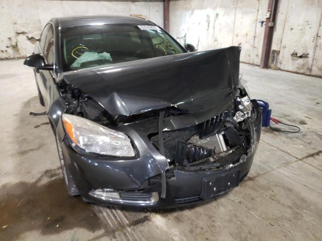 2G4GR5EK4C9178253 - 2012 BUICK REGAL BLACK photo 9