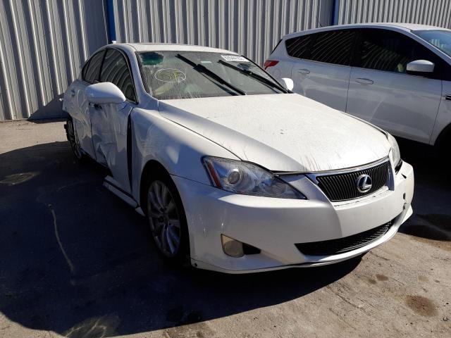 JTHBK262385084075 - 2008 LEXUS IS 250 WHITE photo 1