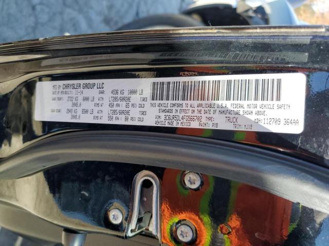 3C6UR5DL4FG566702 - 2015 RAM 2500 SLT 黑色 照片 10