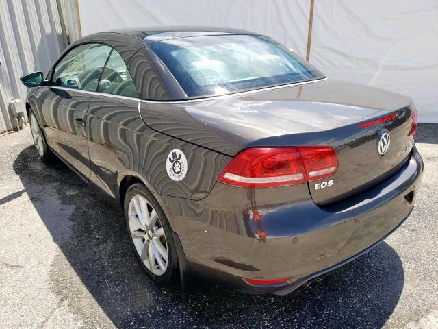 WVWBW8AH9EV001197 - 2014 VOLKSWAGEN EOS KOMFOR 棕色 照片 3