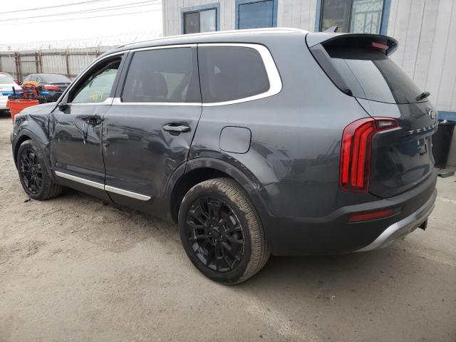 5XYP34HC5MG184119 - 2021 KIA TELLURIDE GRAY photo 3