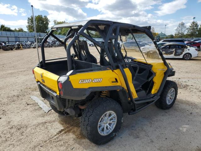 3JBKKCP11EJ000777 - 2014 CAN-AM COMMANDER YELLOW photo 4