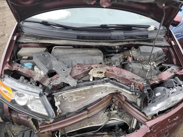 5FNRL5H60GB144115 - 2016 HONDA ODYSSEY EX MAROON photo 7