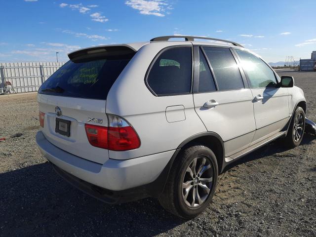 5UXFB53516LV26121 - 2006 BMW X5 4.4I WHITE photo 4