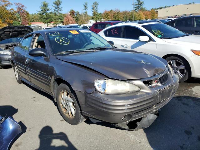 1G2NF52F32C219222 - 2002 PONTIAC GRAND AM GRAY photo 1