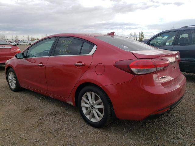 3KPFL4A8XHE006209 - 2017 KIA FORTE EX RED photo 3