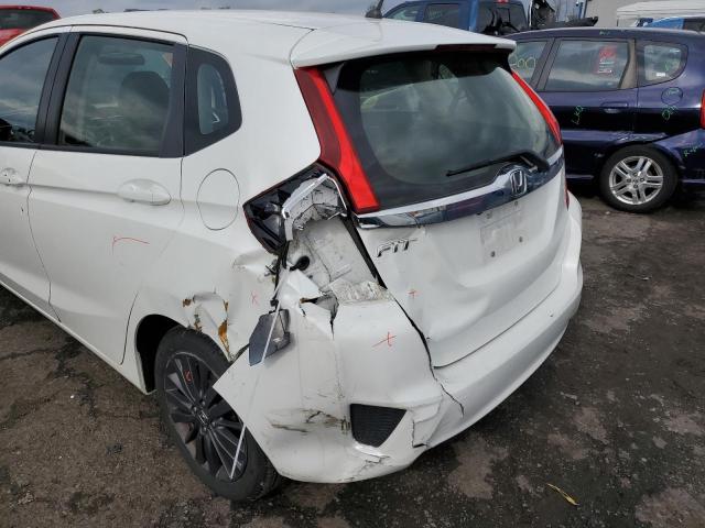 JHMGK5H73GX042282 - 2016 HONDA FIT EX WHITE photo 9