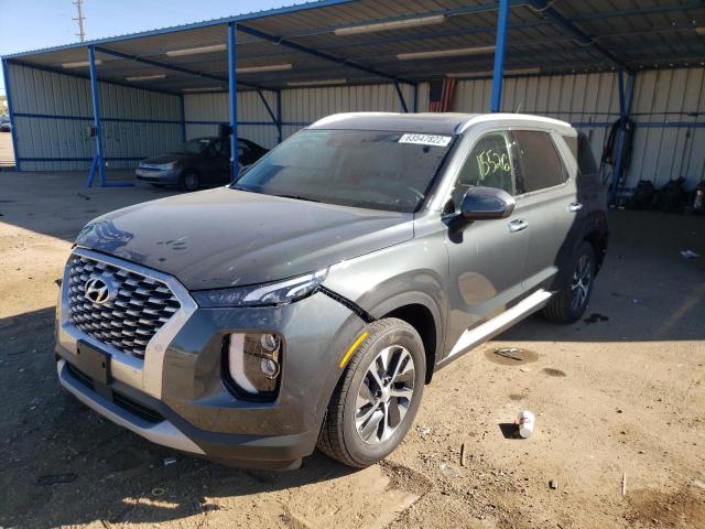 KM8R2DHE9NU432140 - 2022 HYUNDAI PALISADE S GRAY photo 2