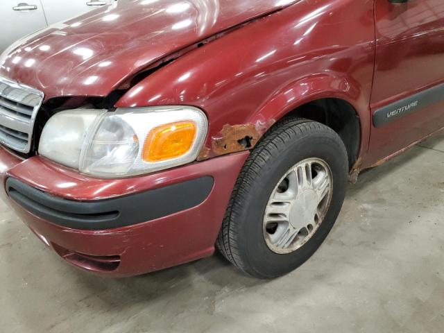 1GNDX13E43D280651 - 2003 CHEVROLET VENTURE LU RED photo 9