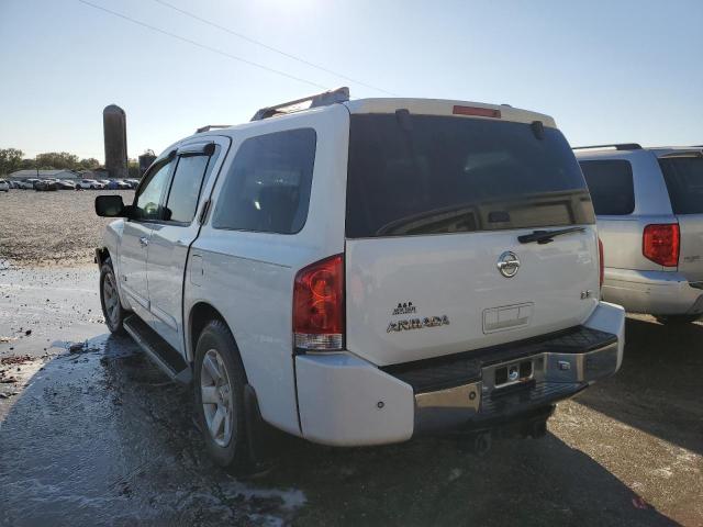 5N1BA08A17N707510 - 2007 NISSAN ARMADA SE WHITE photo 3