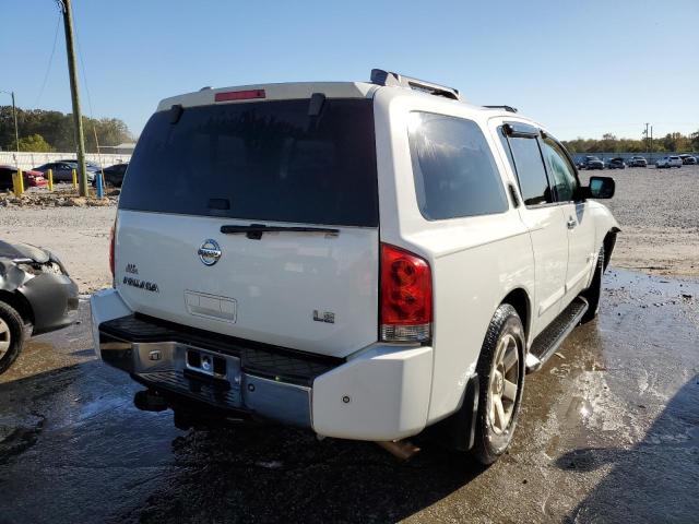 5N1BA08A17N707510 - 2007 NISSAN ARMADA SE WHITE photo 4