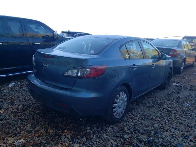 JM1BL1UG2B1422250 - 2011 MAZDA 3 I TEAL photo 4