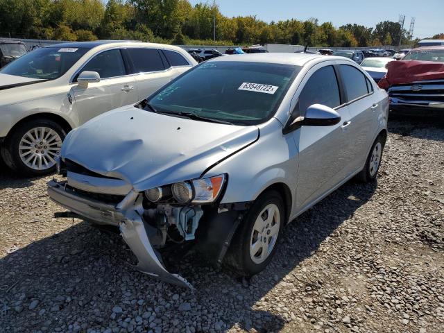 1G1JA5SH5E4167478 - 2014 CHEVROLET SONIC LS SILVER photo 2