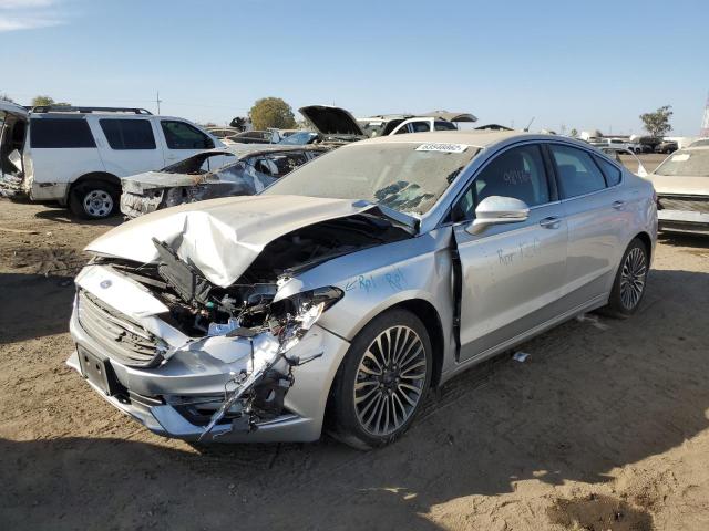 3FA6P0K97HR158564 - 2017 FORD FUSION TIT SILVER photo 2