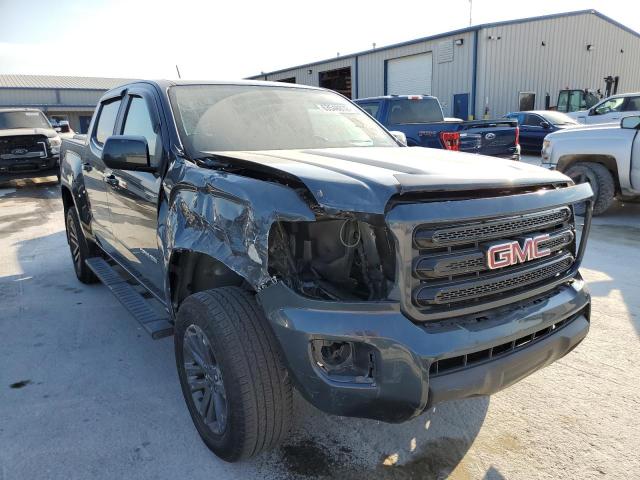 1GTG5CEN0K1358850 - 2019 GMC CANYON SLE GRAY photo 1