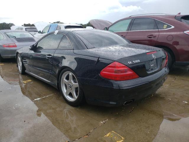 WDBSK75FX3F028557 - 2003 MERCEDES-BENZ SL 500R BLACK photo 3