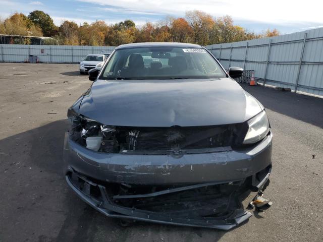 3VW2K7AJ1EM274571 - 2014 VOLKSWAGEN JETTA BASE GRAY photo 9