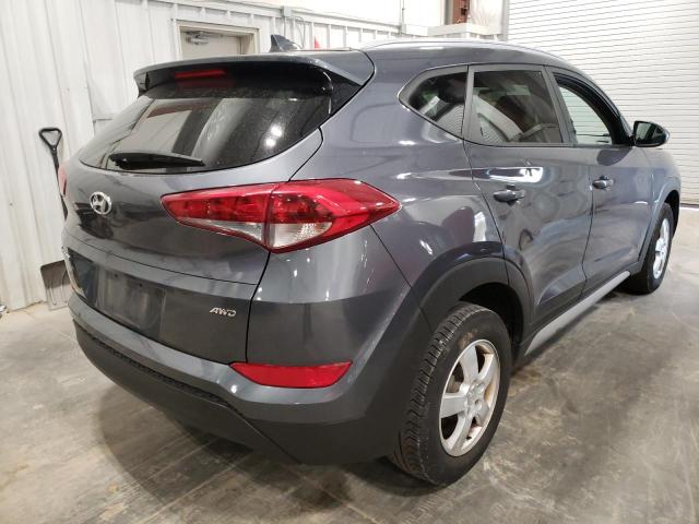 KM8J3CA49JU655455 - 2018 HYUNDAI TUCSON SEL BLUE photo 4