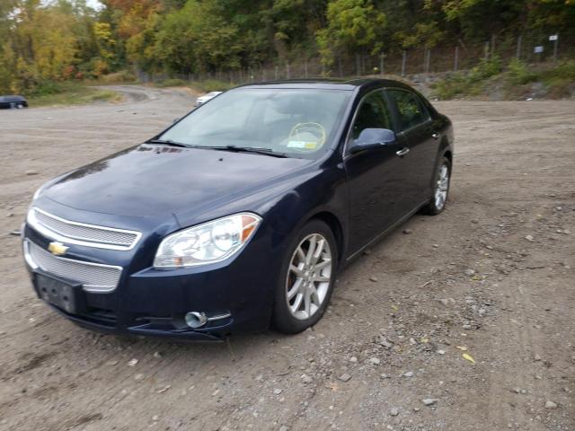 1G1ZE5E00CF223762 - 2012 CHEVROLET MALIBU LTZ ლურჯი ფოტო 2