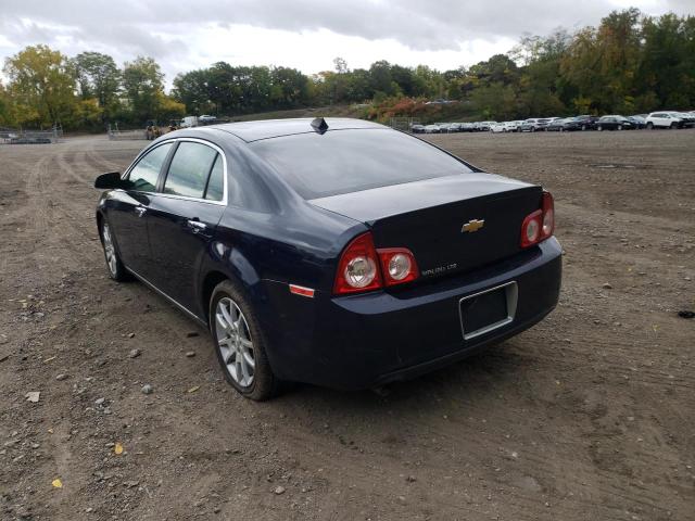 1G1ZE5E00CF223762 - 2012 CHEVROLET MALIBU LTZ ლურჯი ფოტო 3